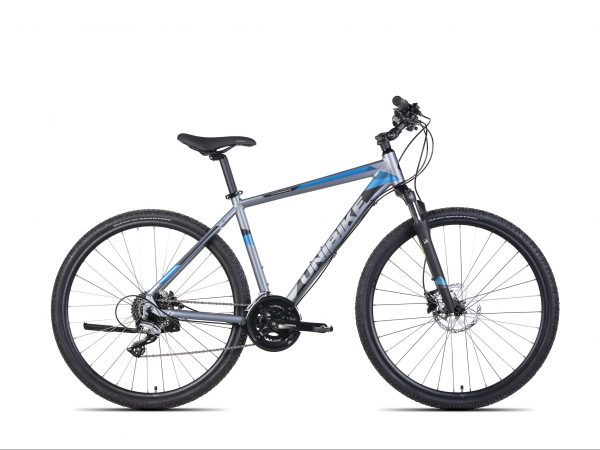 UNIBIKE FLASH M-21 GRAFITOWO-NIEBIESKI