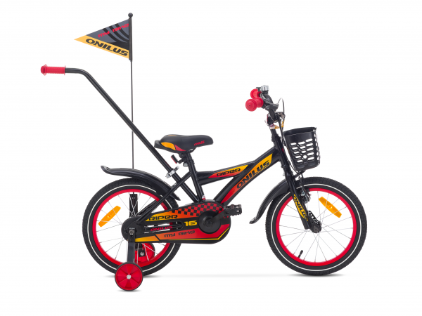 ONILUS RIPER BOY 16 CZARNO-CZERWONY